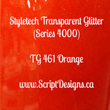 Styletech Transparent Adhesive Glitter (Sheets and rolls)