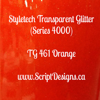 Styletech Transparent Adhesive Glitter (Sheets and rolls)