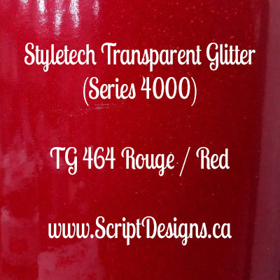 Styletech Transparent Adhesive Glitter (Sheets and rolls)