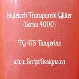 Styletech Transparent Adhesive Glitter (Sheets and rolls)