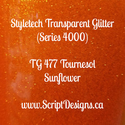 Styletech Transparent Adhesive Glitter (Sheets and rolls)