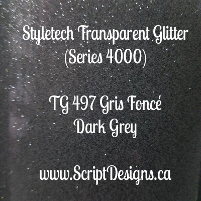 Styletech Transparent Adhesive Glitter (Sheets and rolls)