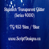 Styletech Transparent Adhesive Glitter (Sheets and rolls)