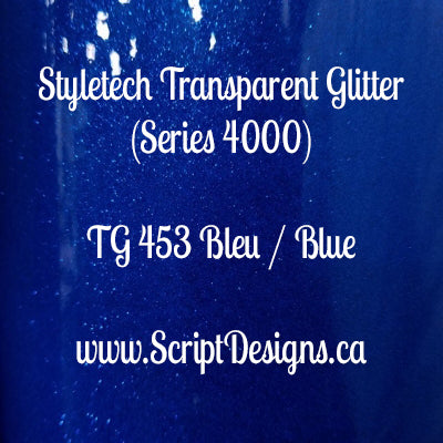 Styletech Transparent Adhesive Glitter (Sheets and rolls)