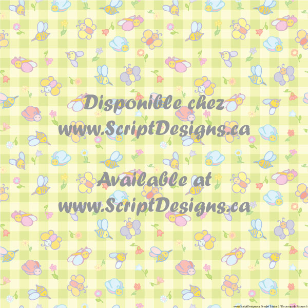 Tender Easter - Patterned HTV (9 different designs available)