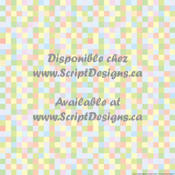 Tender Easter - Patterned HTV (9 different designs available)