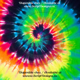 Tie Dye - Patterned HTV (10 Different designs available)