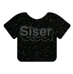 GL-80 Galaxy Black - Siser Glitter HTV