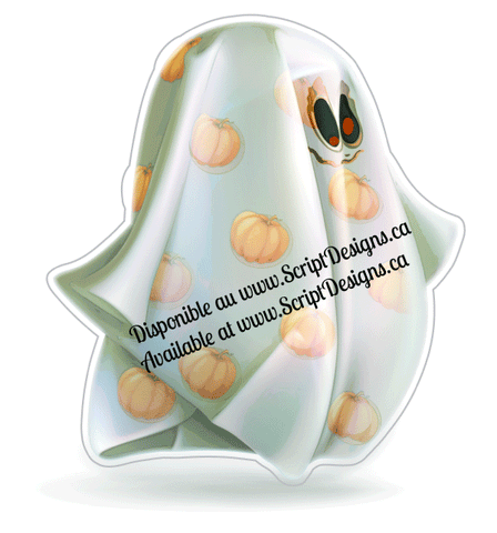 Cute Ghost HTV Decal