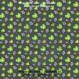 Green Floral - Patterned HTV (12 Designs) - ScriptDesigns - 1