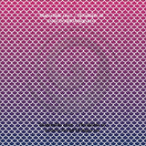 Multi Coloured Mermaid Scales Solid Petite- Patterned HTV (12 Different designs available)