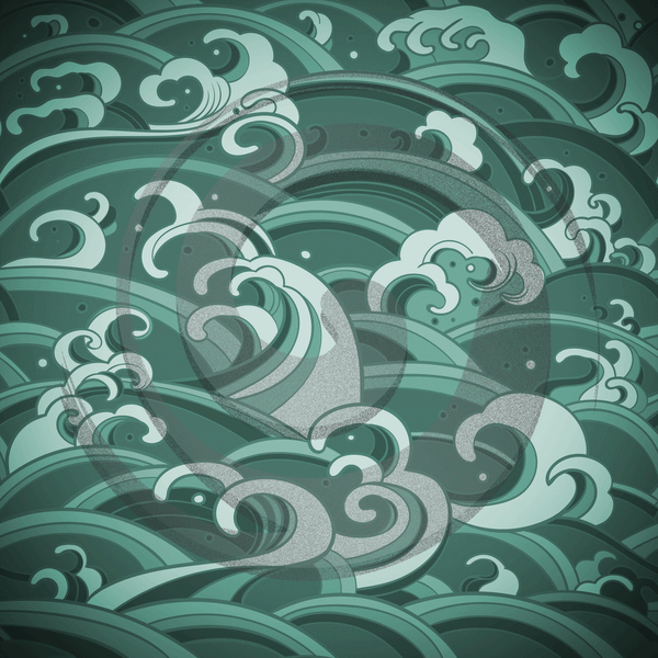 Catch the Wave - Patterned HTV (8 Designs) - ScriptDesigns - 2