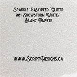 001 - Snowstorm - Siser HTV  Sparkle