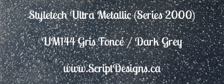 Ultra Metallic Glitter Adhesive Vinyl (Styletech 2000) 6"x12" size only