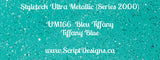 Ultra Metallic Glitter Adhesive Vinyl (Styletech 2000) 6"x12" size only
