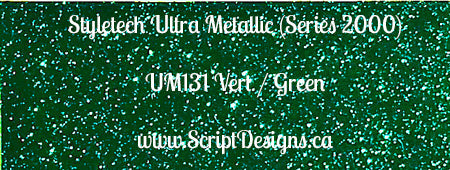 Ultra Metallic Glitter Adhesive Vinyl (Styletech 2000) 6"x12" size only