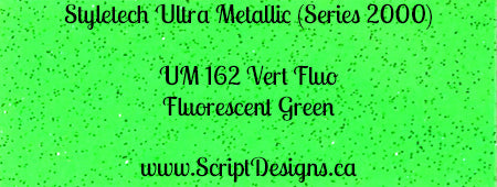 Ultra Metallic Glitter Adhesive Vinyl (Styletech 2000) 6"x12" size only