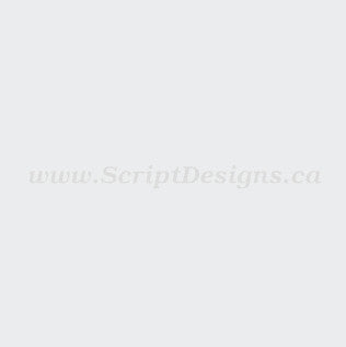 010 White - Oracal 651 Vinyl - ScriptDesigns - 1