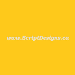 021 Yellow - Oracal 651 Vinyl - ScriptDesigns - 1