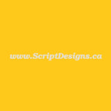 021 Yellow - Oracal 651 Vinyl - ScriptDesigns - 1