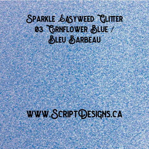 03 Cornflower Blue - Siser Sparkle HTV