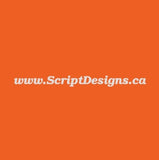 034 Orange - Oracal 651 Vinyl - ScriptDesigns - 1