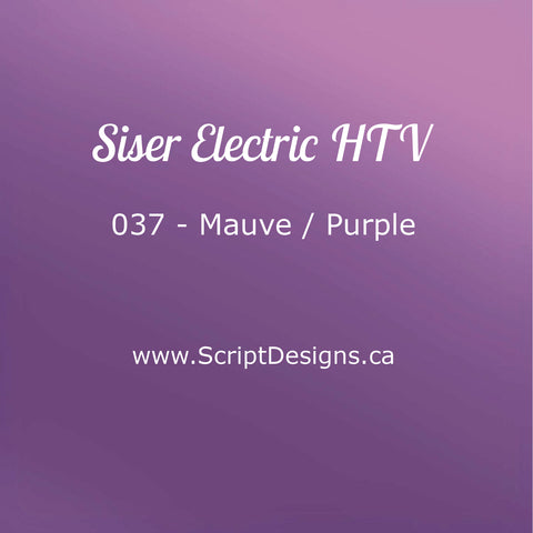 EL 037 Purple - Siser EasyWeed Electric HTV