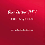 EL 038 Rouge - Siser EasyWeed Électrique HTV