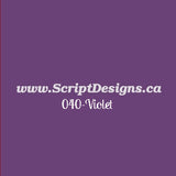 The Bold and Dark Family - Oracal 651 Vinyl - ScriptDesigns - 3