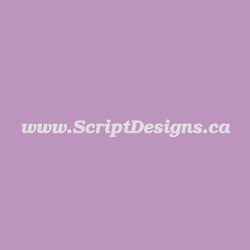 042 Lilac - Oracal 651 Vinyl - ScriptDesigns - 1