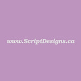 042 Lilac - Oracal 651 Vinyl - ScriptDesigns - 1