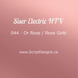 EL 044 Rose Gold - Siser EasyWeed Electric HTV