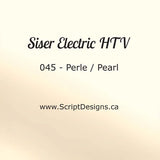 EL 045 Pearl - Siser EasyWeed électrique HTV