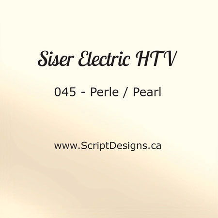 EL 045 Pearl - Siser EasyWeed Electric HTV