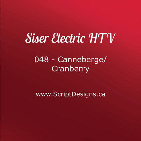 EL 048 Canneberge - Siser EasyWeed Électrique HTV