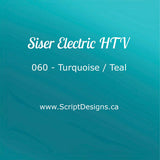 EL 060 Sarcelle - Siser EasyWeed HTV électrique