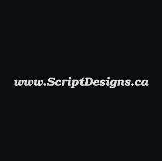 070 Black - Oracal 651 Matte Vinyl - ScriptDesigns - 1