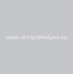 072 Light Grey - Oracal 651 Vinyl - ScriptDesigns - 1