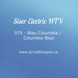 EL 075 Columbia Blue - Siser EasyWeed Electric HTV