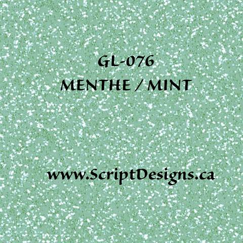 GL-76 - Mint - Siser Glitter HTV