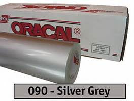 090 Metallic Silver - Oracal 651 Vinyl - ScriptDesigns - 1