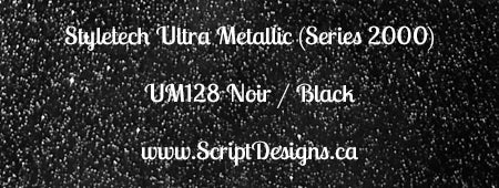 Ultra Metallic Glitter Adhesive Vinyl (Styletech 2000) sizes 12"x12" and up