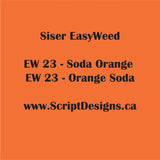23 Orange Soda - Siser EasyWeed HTV