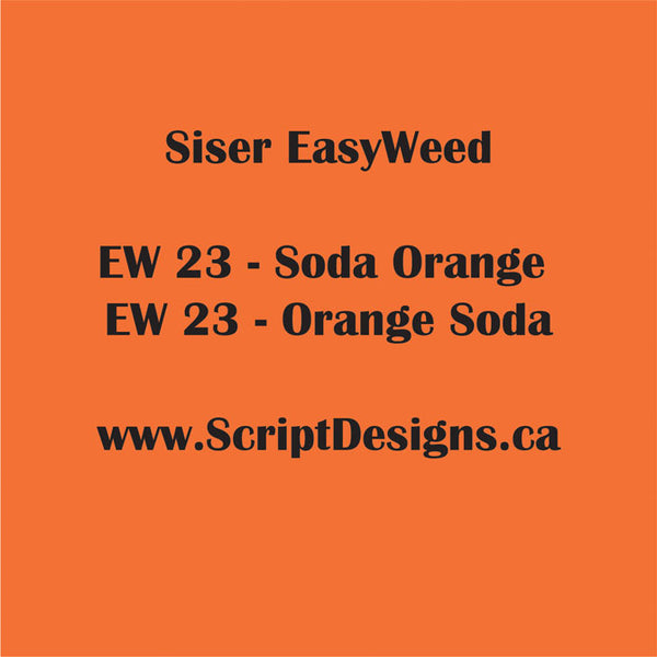 23 Orange Soda - Siser EasyWeed HTV