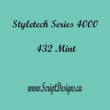651 Equivalent Adhesive Vinyl (Styletech 4000) - 1 YARD ROLLS - Colours