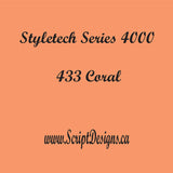 651 Equivalent Adhesive Vinyl (Styletech 4000) - 5 and 10 YARD ROLLS - Colours