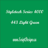 651 Equivalent Adhesive Vinyl (Styletech 4000) - 5 and 10 YARD ROLLS - Colours