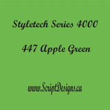 651 Equivalent Adhesive Vinyl (Styletech 4000) - 5 and 10 YARD ROLLS - Colours