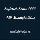 651 Equivalent Adhesive Vinyl (Styletech 4000) - 5 and 10 YARD ROLLS - Colours