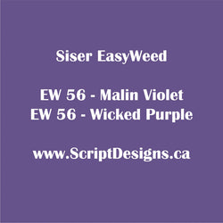 56 Wicked Purple - Siser EasyWeed HTV